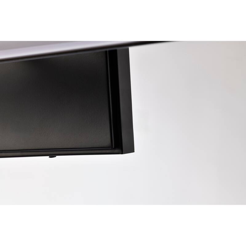 Cora 18 Inch LED Vanity 3 CCT Selectable Black Finish Acrylic Lens