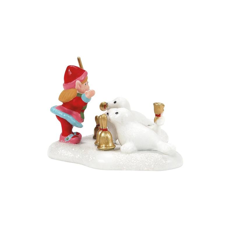 Department 56 North Pole Series Belle's Bell Choir Christmas Figure - 6014685