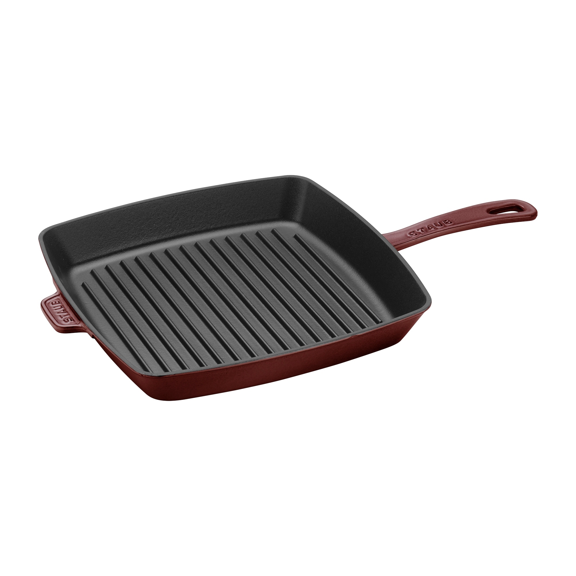 STAUB Cast Iron 12-inch Square Grill Pan Bed Bath  Beyond 33020473