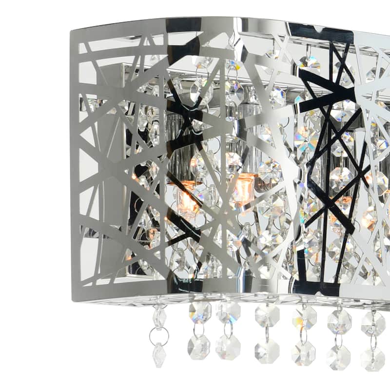 Eternity 6 Light 32in Chrome Vanity Light