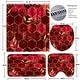 preview thumbnail 12 of 29, 4 Pcs Bathroom Shower Curtain Set,Bathroom Sets with Rugs