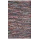 preview thumbnail 58 of 158, SAFAVIEH Handmade Rag Rug Vistiana Flatweave Cotton Rug 6' x 9' - Rust/Multi - Rectangle