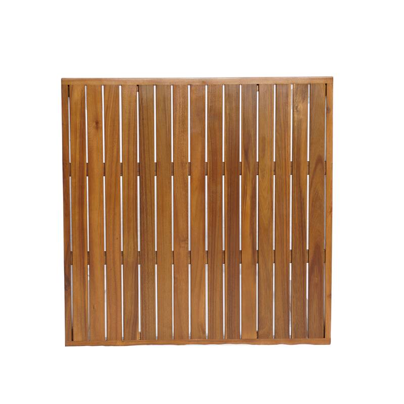 Christopher Knight Home Cole Outdoor Acacia Wood Bar Table