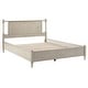 preview thumbnail 22 of 23, Demetria Antique Finish Beaded Wood Platform Bed by iNSPIRE Q Classic