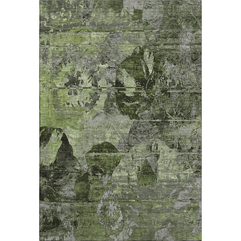 Premium Washable Super Soft Solid Abstract Mayfield Rug