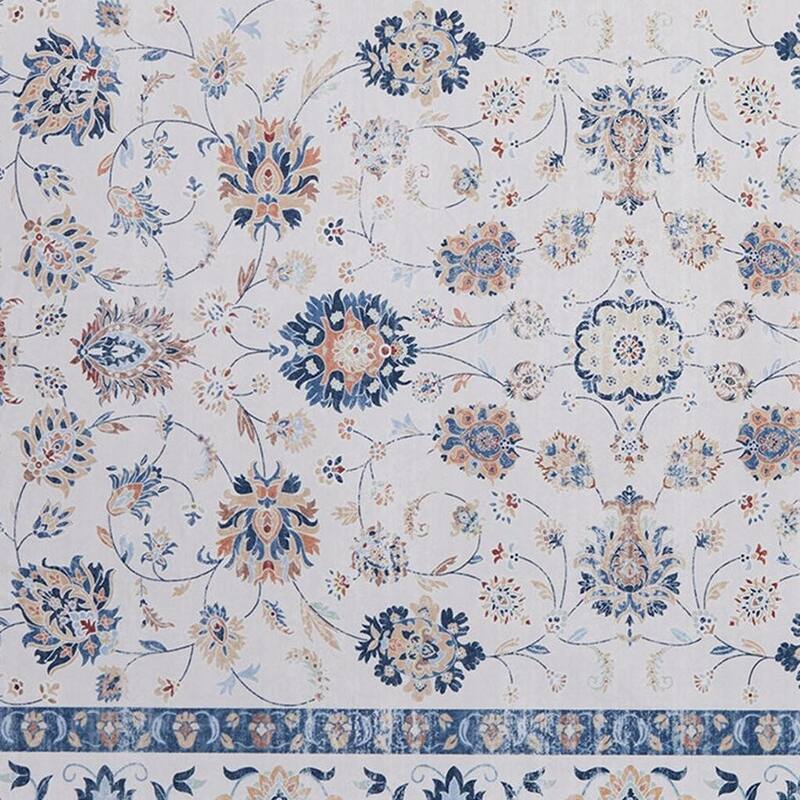 HomeRoots Oriental Casual Rectangle Area Rug - 4' X 6'