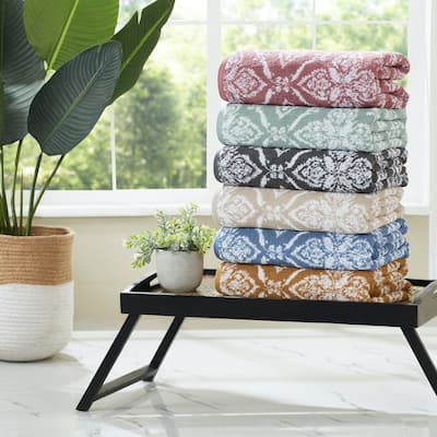 Modern Threads Amaris 6-Piece Yarn Dyed 100-Percent Cotton Towel Set