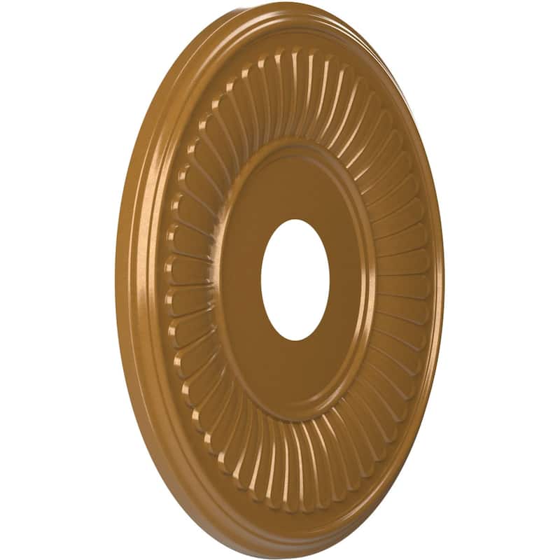 3 1/2" Inside Diameter - Berkshire Thermoformed PVC Ceiling Medallion