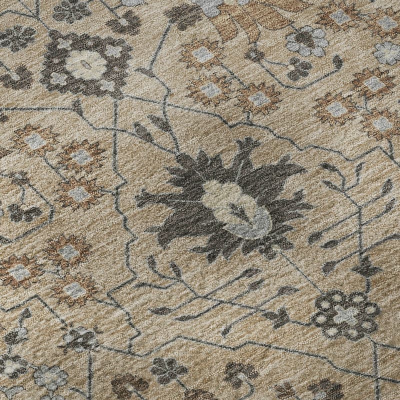 Premium Washable Super Soft Traditional Oushak Mayfield Rug