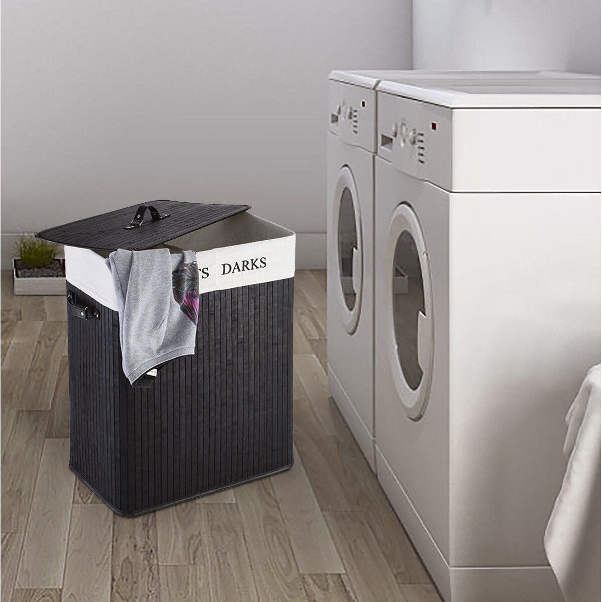 Costway Folding Double Rectangle Bamboo Hamper Laundry Basket Cloth On Sale Overstock 18015828 This basket is made of bamboo, which is durable and lightweight. costway folding double rectangle bamboo hamper laundry basket cloth