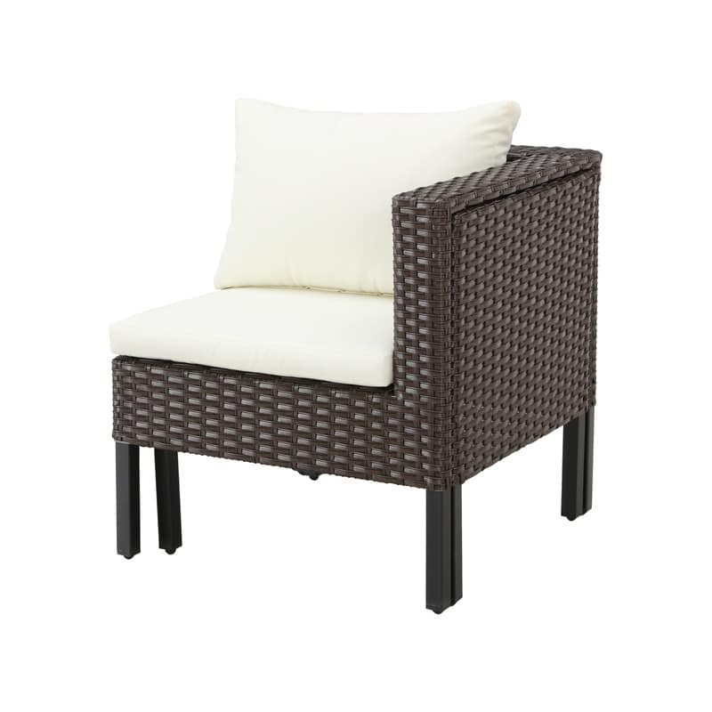 Patio Festival 6-Piece Outdoor Wicker Conversation Seating Set