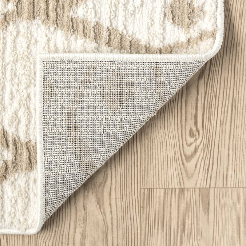 Abani Viva VIV160 Moroccan Geometric Tribal Area Rug