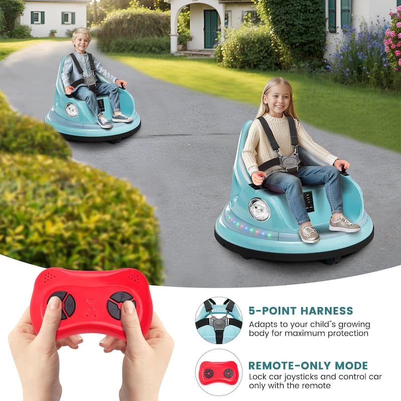 Electric Ride On Bumper Car for Kids & Toddlers