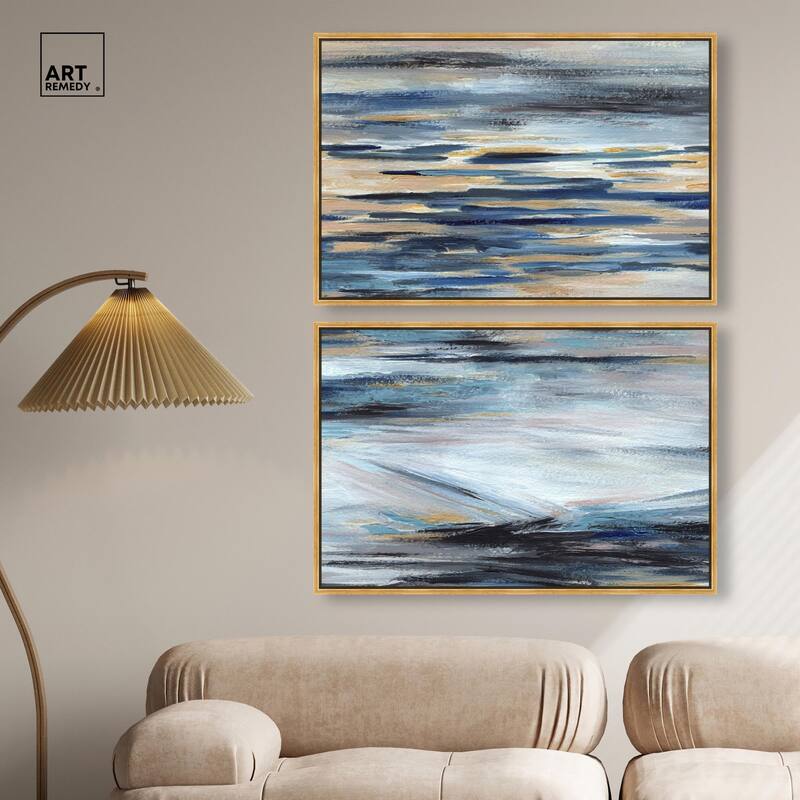 Endless Sea Canvas Set of 2 by Art Remedy