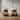 Furniture of America Eireo Organic Modern Brown Oak Cutout Pedestal Base End Table with Genuine Marble Top (Set of 2)