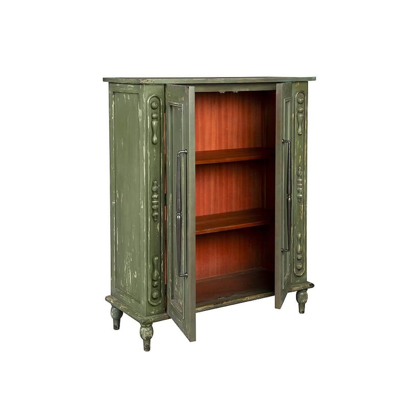 Furniture Classics Green Bijou Hall Cabinet