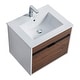 preview thumbnail 95 of 109, Fine Fixtures - Wall Mount Bathroom Vanity And Sink, Knob Free Design - Alpine Collection -