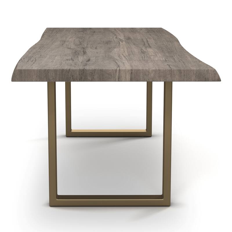 Urbia Brooks Solid Acacia Dining Table - U Base