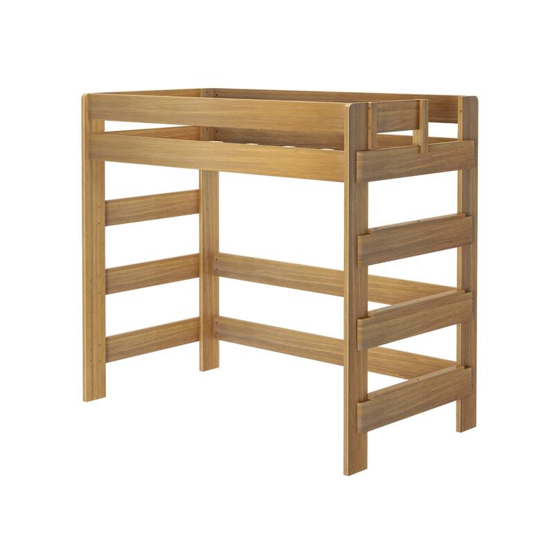 Max and Lily Farmhouse Twin-Size High Loft Bed