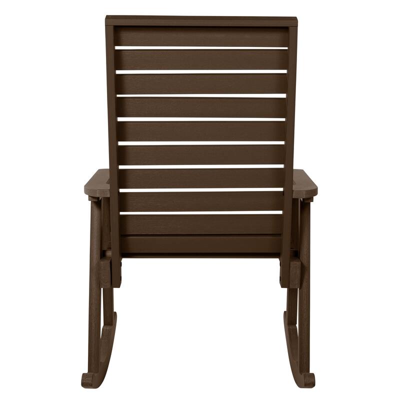 Eco-friendly Synthetic Wood Rocking Chair