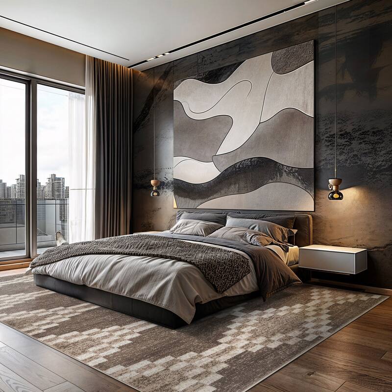 Modern Geometric Area Rug