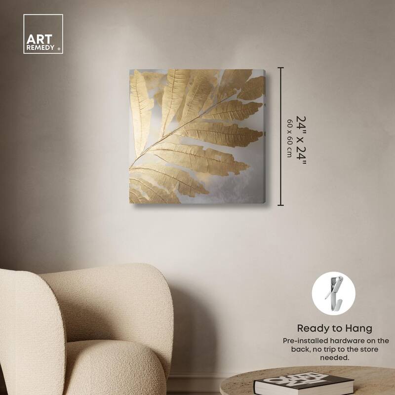 Golden Canopy (I) Canvas by Art Remedy, Gallery Wrapped