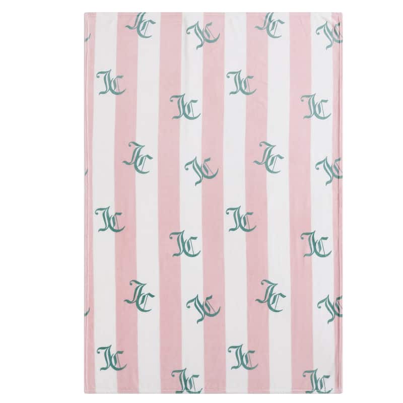 Juicy Couture Cabana 50" x 70" Plush Throws
