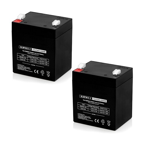 Replacement AGM SLA Battery 12V-5Ah (2-Pack) Replacement AGM SLA Battery