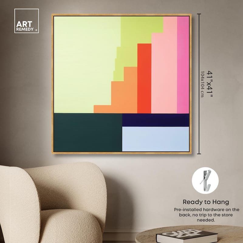 Rectilinear Rhapsody I Canvas by Art Remedy