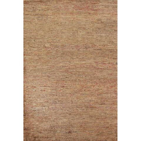 Abstract Modern Area Rug Hand-knotted Decorative Carpet - 8'7" x 11'9"