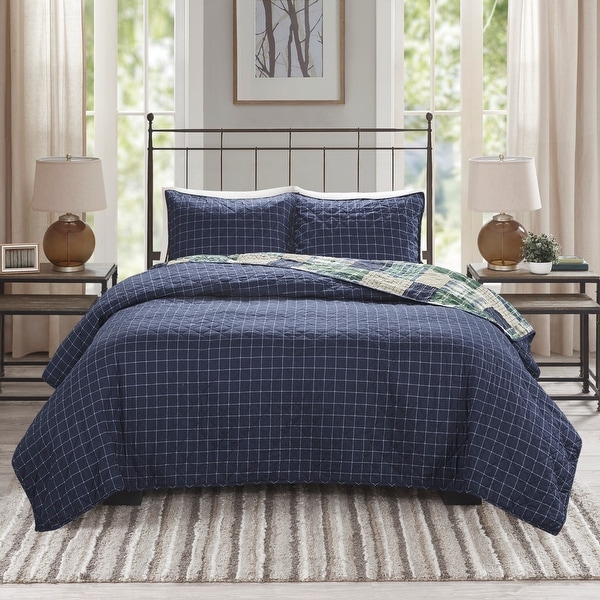 Dog park 3 cheap piece reversible quilt set