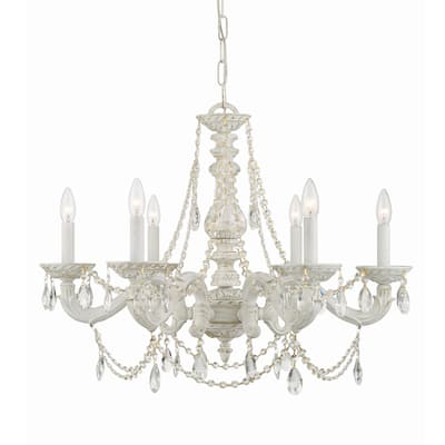 Crystorama Lighting Group Sutton 6 Light 28" Wide Chandelier with
