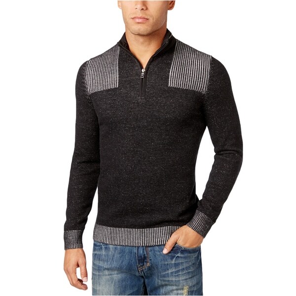 Download Shop I-N-C Mens Quarter Zip Pullover Sweater - Overstock ...