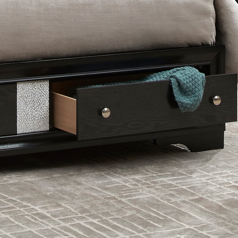 Madrid Wood Frame Panel Bed