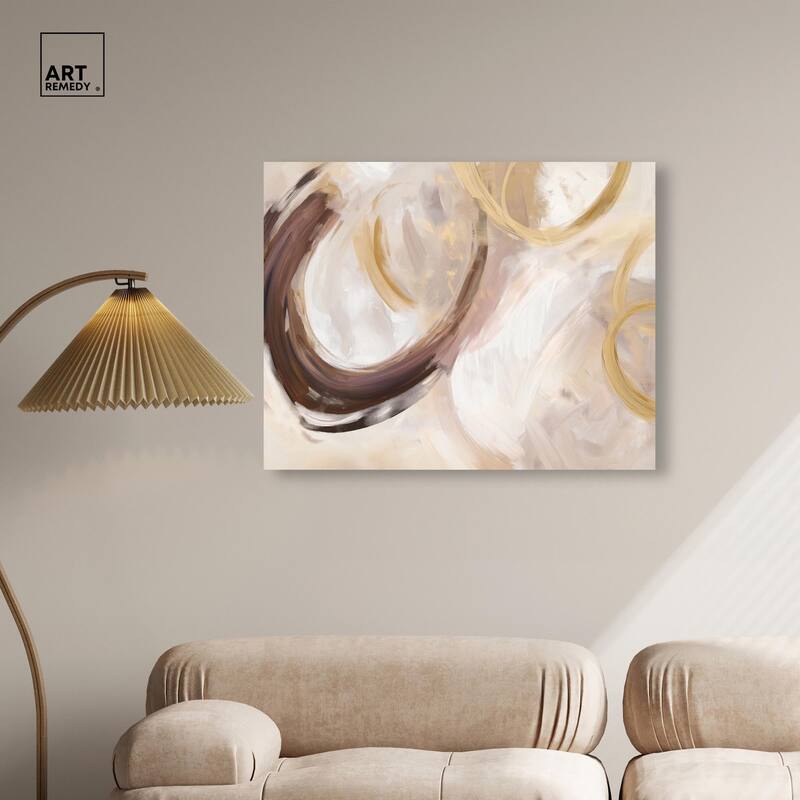 Dreamy Swirls I Canvas by Art Remedy, Gallery Wrapped