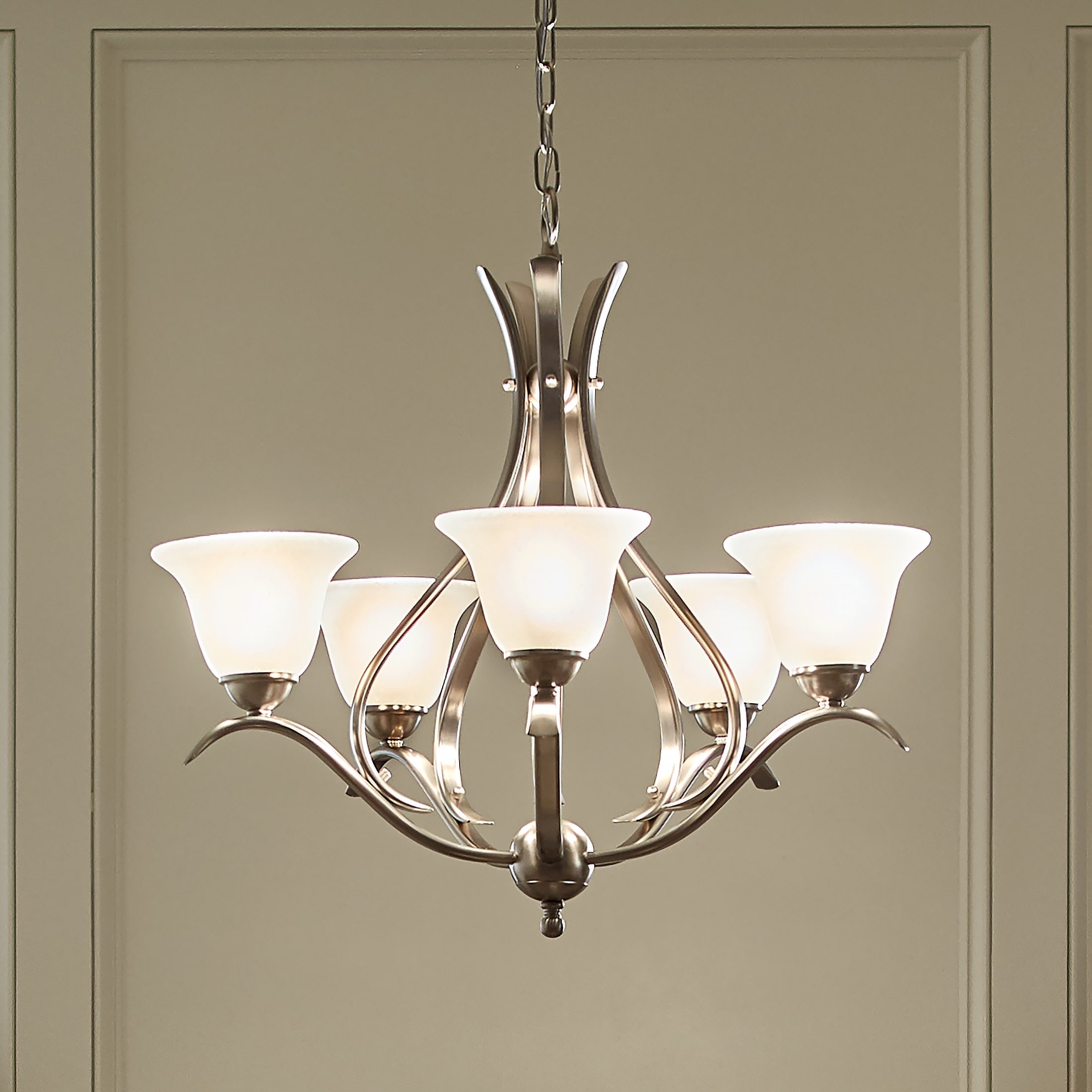 Kichler Lighting Dover 5-light Brushed Nickel Chandelier