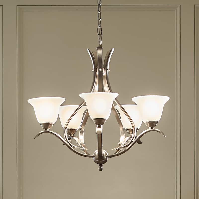 Kichler Lighting Dover 5-light Brushed Nickel Chandelier