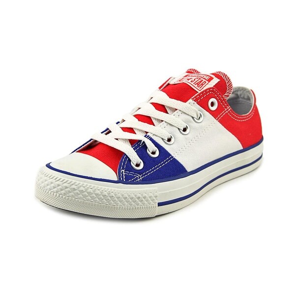 Converse Chuck Taylor Tri Panel Oxford Women Red/White/Bl Sneakers Shoes