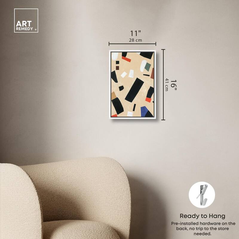 Mindscape Mosaic I Canvas by Art Remedy