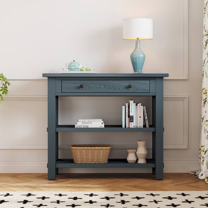 Modern Storage Entryway Table
