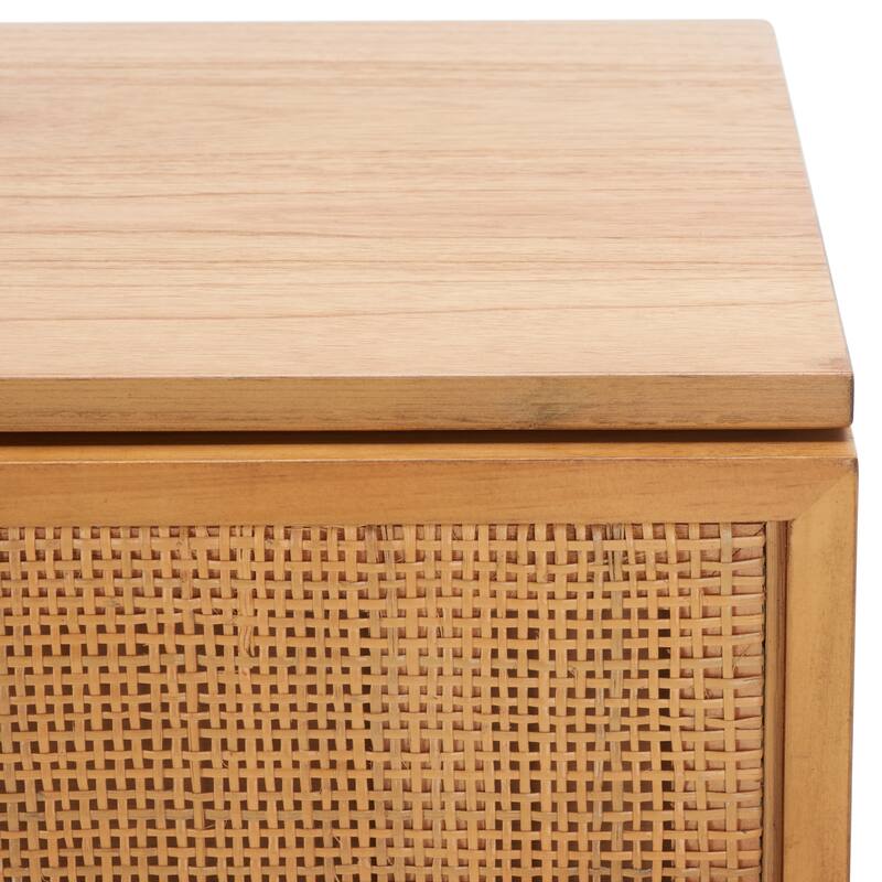 SAFAVIEH Audrey 6 Drawer Rattan Dresser