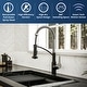 preview thumbnail 77 of 88, Karran Scottsdale Touchless Single-Handle Pull-Down Sprayer Kitchen Faucet