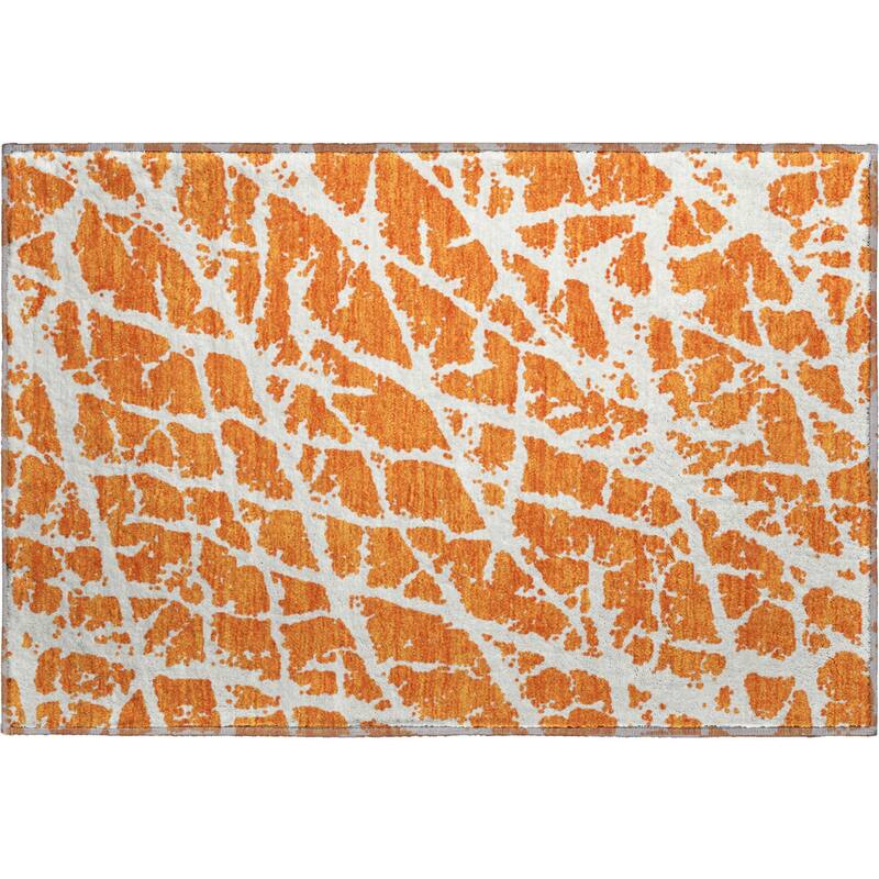 Premium Washable Super Soft Modern Crackle Mayfield Rug