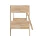 preview thumbnail 64 of 68, Convertible Solid Wood Bunk Bed Frame for Kids with Ladder, No Box Spring Needed