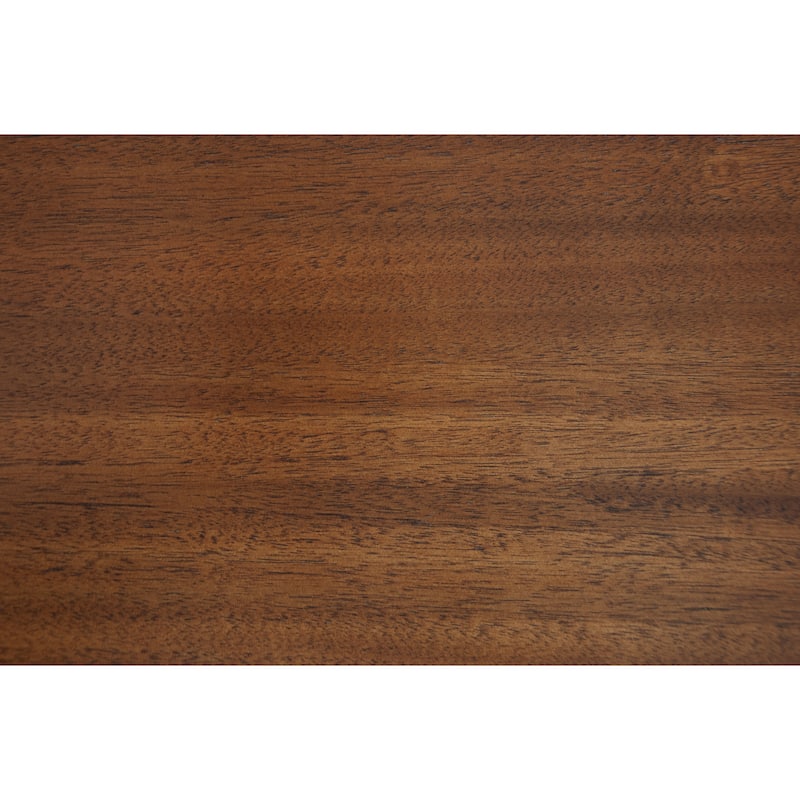 5-Piece Ranch Style Dining Set with Oak Top Table & Ladder Back Chairs