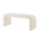 preview thumbnail 19 of 20, Set of 3 U-Shaped Modern Bench Teddy Ottoman Bench, Small Sofa Footrest Extra Seating, 44+18 Inch Bench Bench & Ottoman