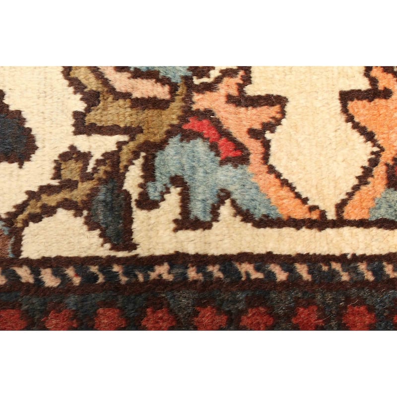 ECARPETGALLERY Hand-knotted Anadol Cream Wool Rug - 3'7 x 5'3