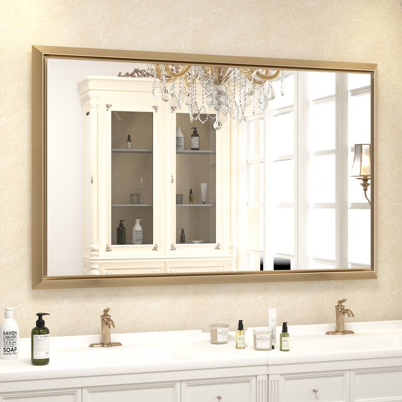Bathroom Mirrors Wall Mounted Rectangle Vanity Cosmetic Makeup Mirror