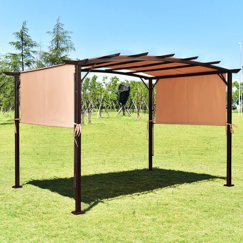 Pergola Structure Universal Replacement Canopy Cover - 17' x 6.7' (L x W)
