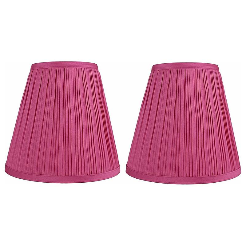 Many Selections Table Lamp Shade, 5 inch Top, 9 inch Bottom, 8.5 inch Slant